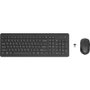 HP Combo 330 Teclado y Ratón Inalámbricos Negro